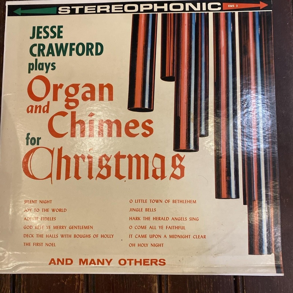 Jesse Crawford - Plays Organ And Chimes For Christmas - LP Vinyl